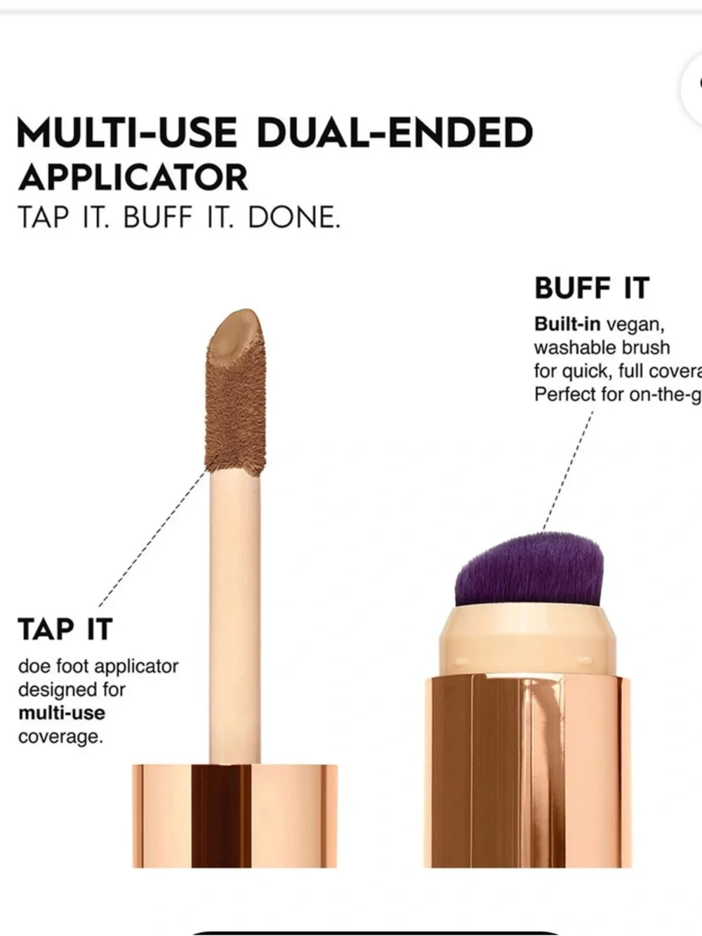 Urban Decay Naked Quickie Multi Use Concealer in 50 WO medium warm orange